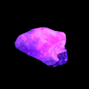 Pink Aragonite specimen on Ironstone matrix  43*16*40mm 49.4g in UV light - Rocks and Things Store