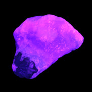 Pink Aragonite specimen on Ironstone matrix  43*16*40mm 49.4g in UV light - Rocks and Things Store