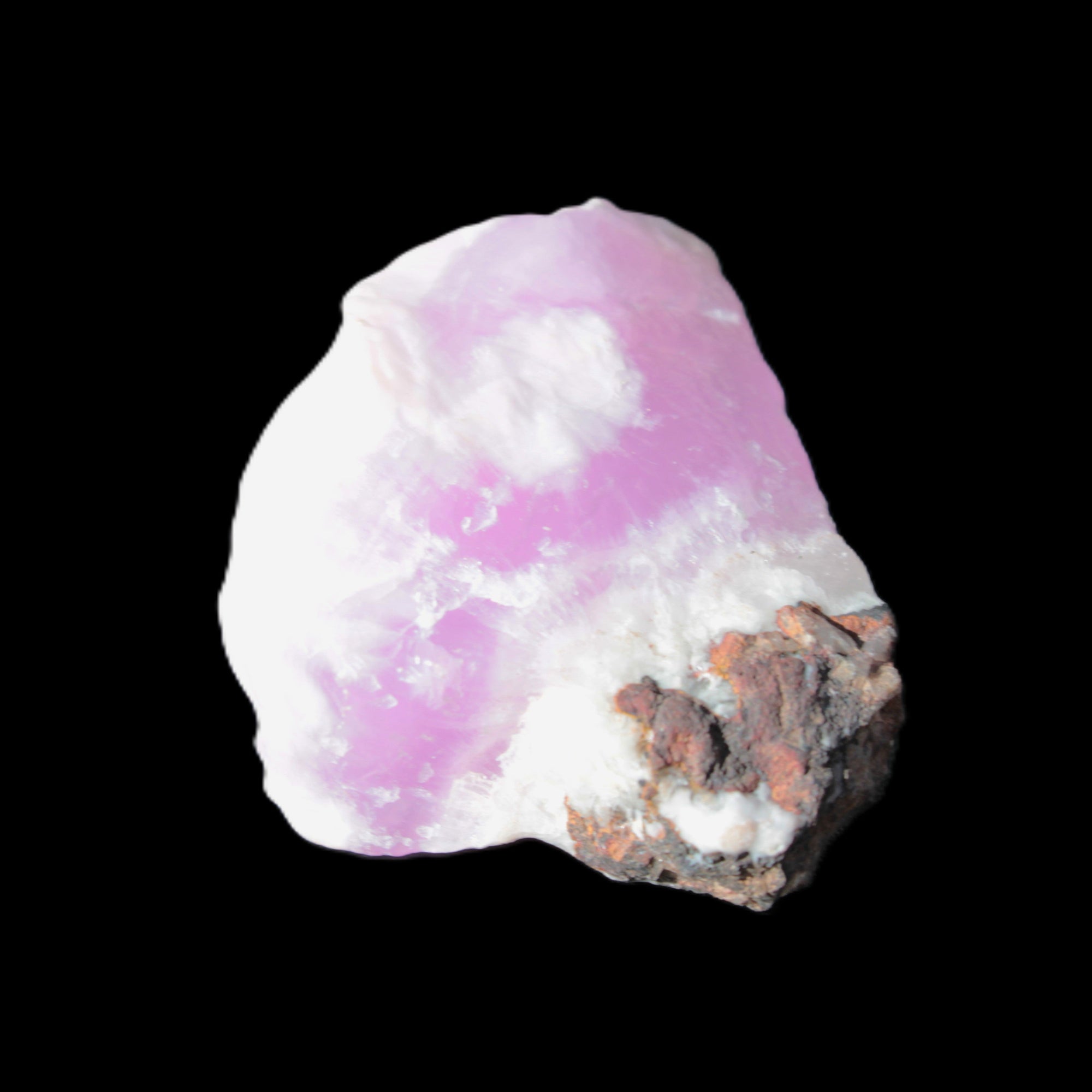 Pink Aragonite specimen on Ironstone matrix  43*16*40mm 49.4gin bright sunshine - Rocks and Things Store
