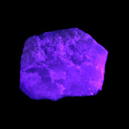 Pink Aragonite specimen on Ironstone matrix  45*10*32mm 25.9g  in UV light - Rocks and Things Store