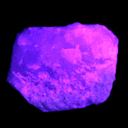 Pink Aragonite specimen on Ironstone matrix  45*10*32mm 25.9g  in UV light - Rocks and Things Store