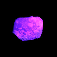 Pink Aragonite specimen on Ironstone matrix  45*10*32mm 25.9g in UV light - Rocks and Things Store