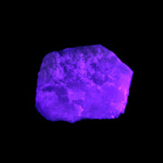 Pink Aragonite specimen on Ironstone matrix  45*10*32mm 25.9g in UV light - Rocks and Things Store