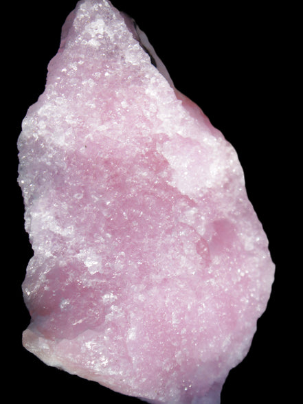 Pink Aragonite specimen 98*12*67mm 129.5g in sunlight - Rocks and Things Store