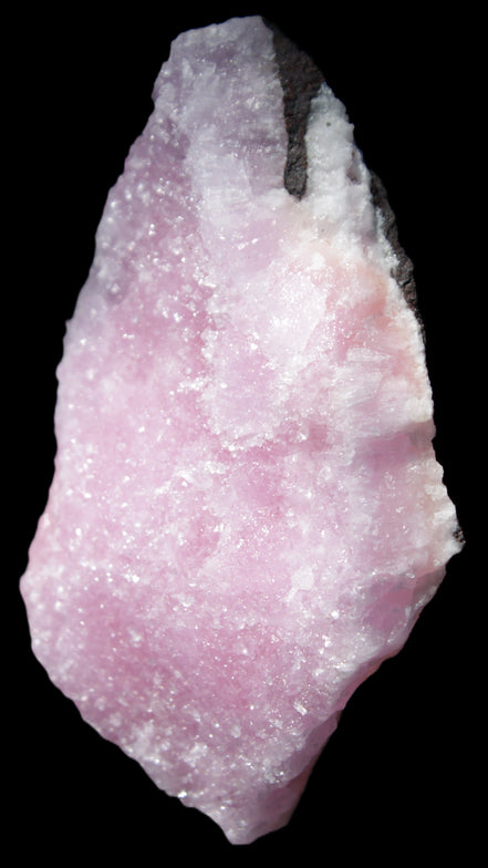 Pink Aragonite specimen 98*12*67mm 129.5g in sunlight - Rocks and Things Store