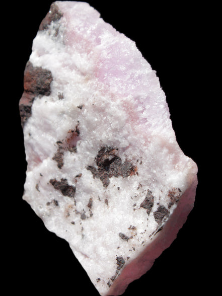 Pink Aragonite specimen 98*12*67mm 129.5g in sunlight - Rocks and Things Store