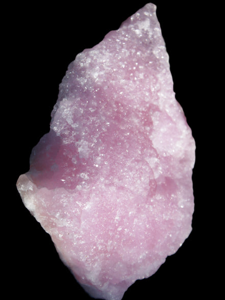 Pink Aragonite specimen 98*12*67mm 129.5g in sunlight - Rocks and Things Store