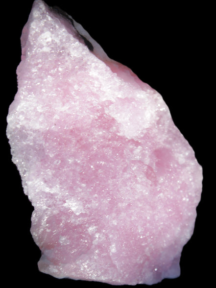 Pink Aragonite specimen 98*12*67mm 129.5g in sunlight - Rocks and Things Store