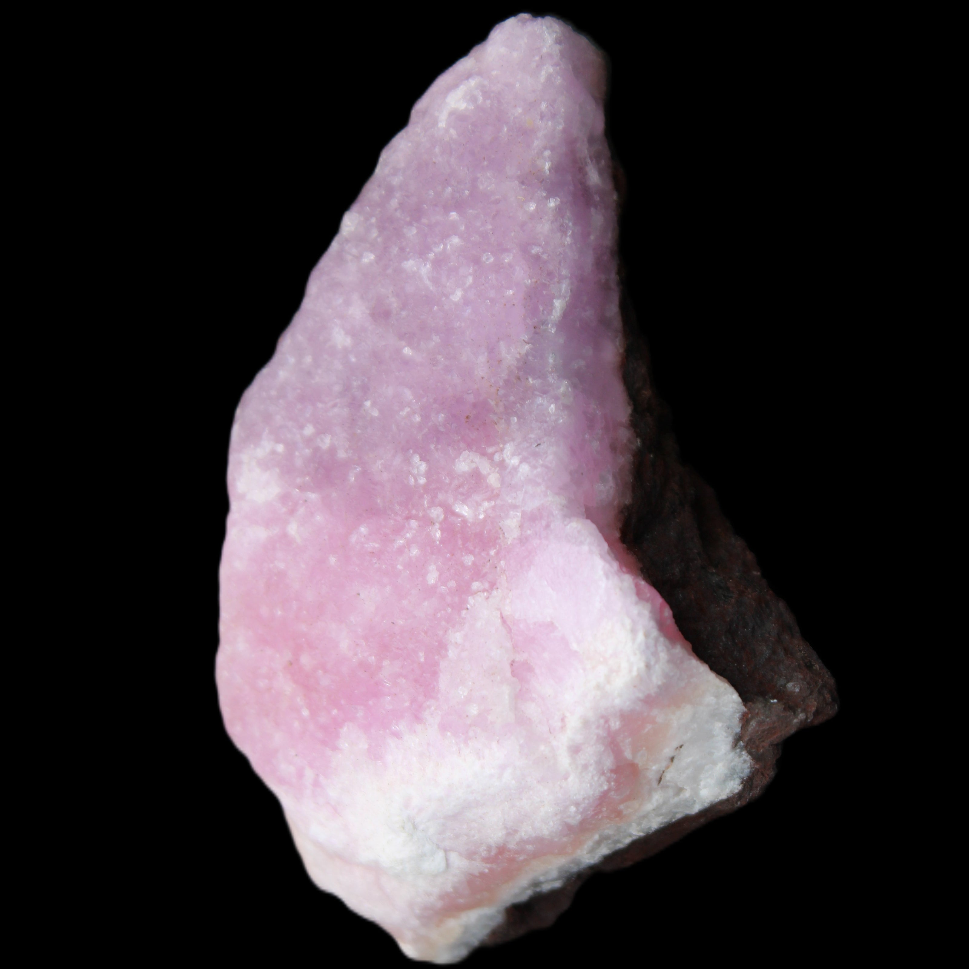 Pink Aragonite specimen on Ironstone matrix  88*40*50mm 275g in sunlight - Rocks and Things Store