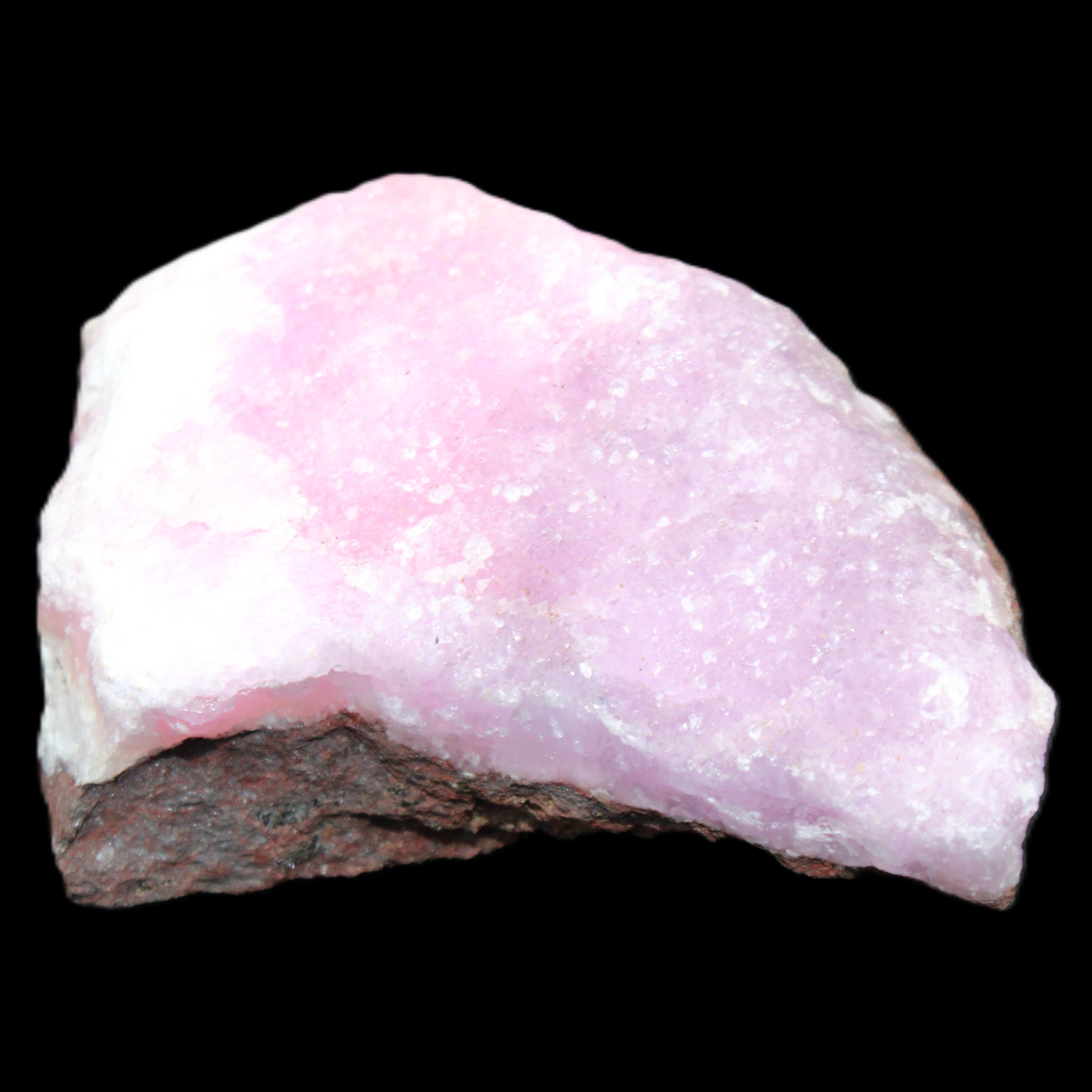 Pink Aragonite specimen on Ironstone matrix  88*40*50mm 275g in sunlight - Rocks and Things Store