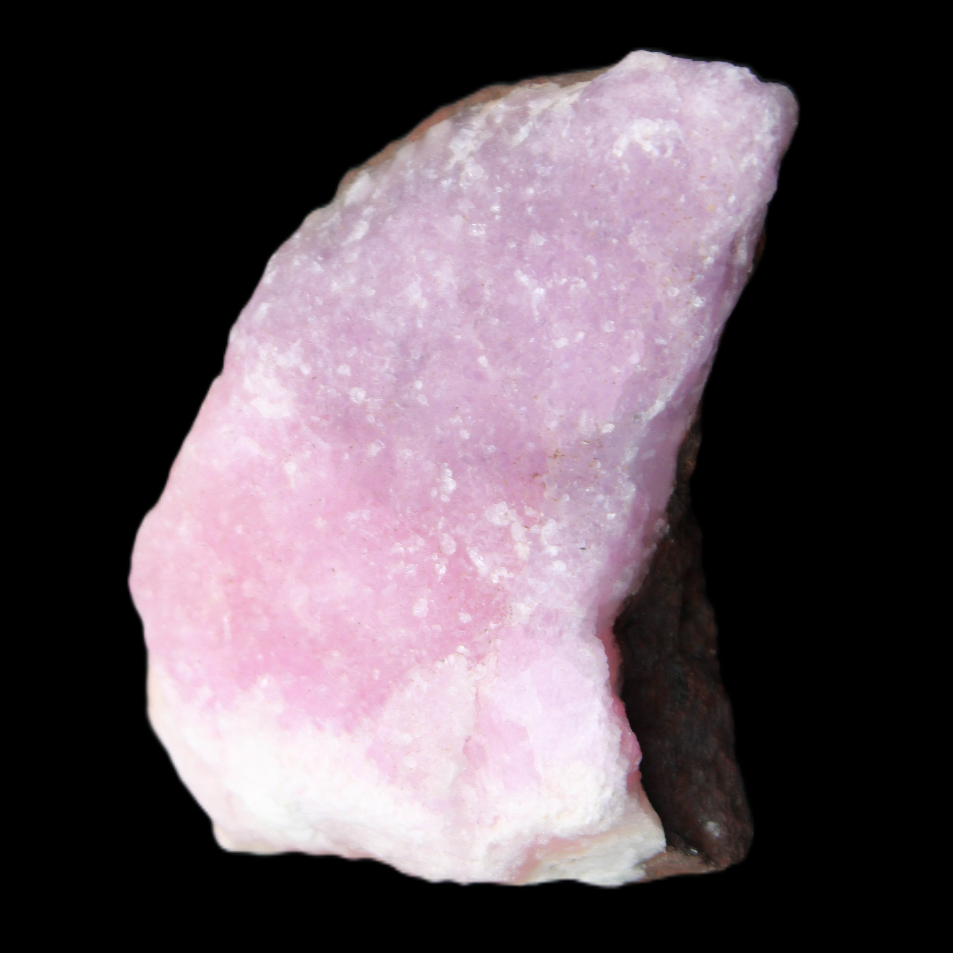 Pink Aragonite specimen on Ironstone matrix  88*40*50mm 275g in sunlight - Rocks and Things Store