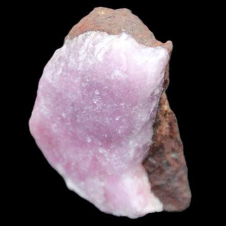 Pink Aragonite specimen on Ironstone matrix  88*40*50mm 275g in sunlight - Rocks and Things Store