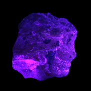 Pink Aragonite specimen from Pakistan 68*16*22mm 128.8g in UV light - Rocks and Things Store