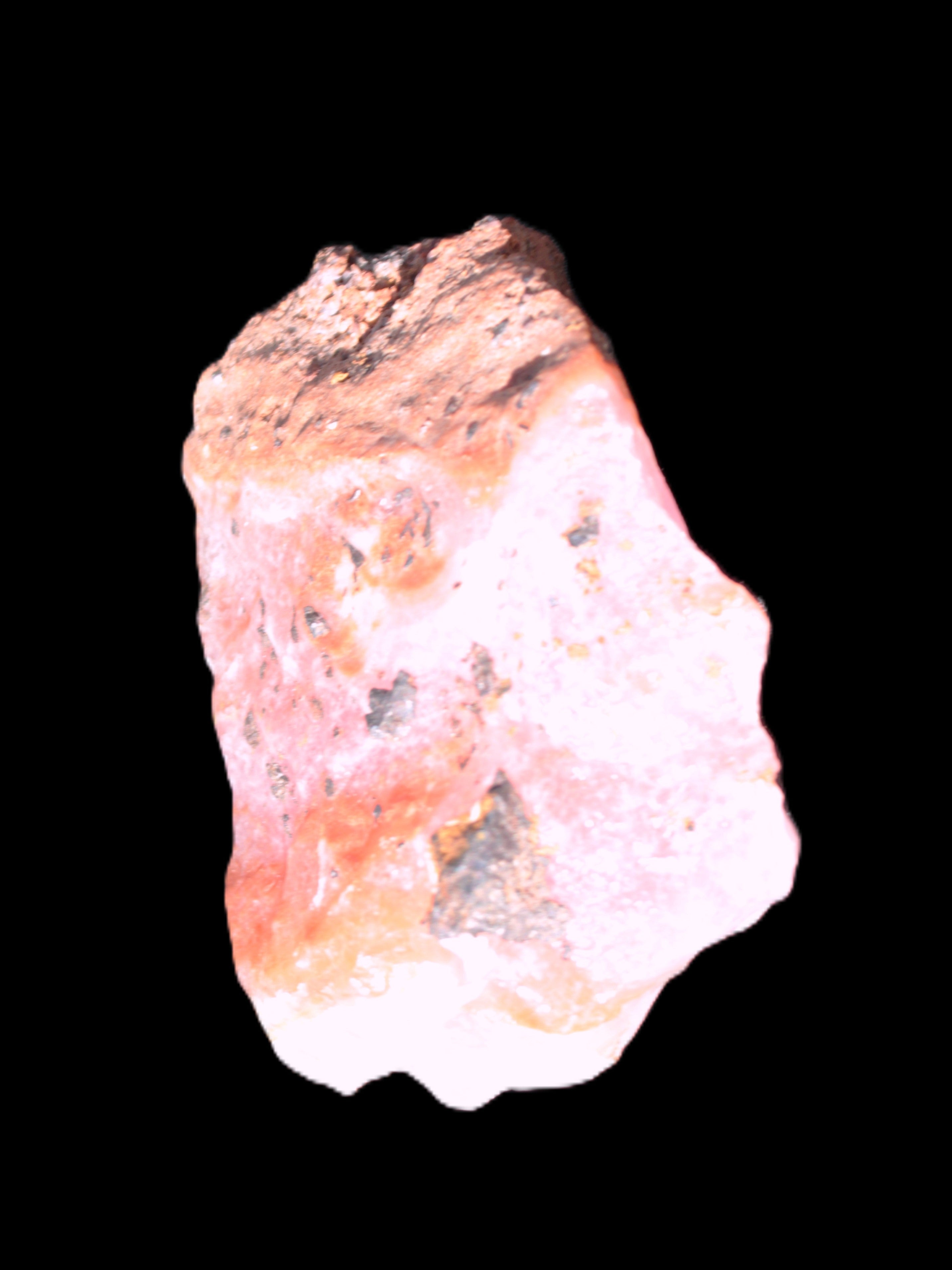 Pink Aragonite specimen in Pakistan 68*16*22mm 128.8g Rocks and Things Store