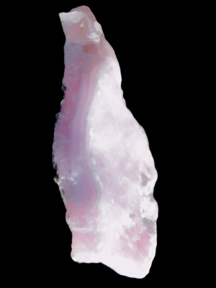 Pink Aragonite specimen 75*15*33mm 52.6g in sunlight - Rocks and Things Store