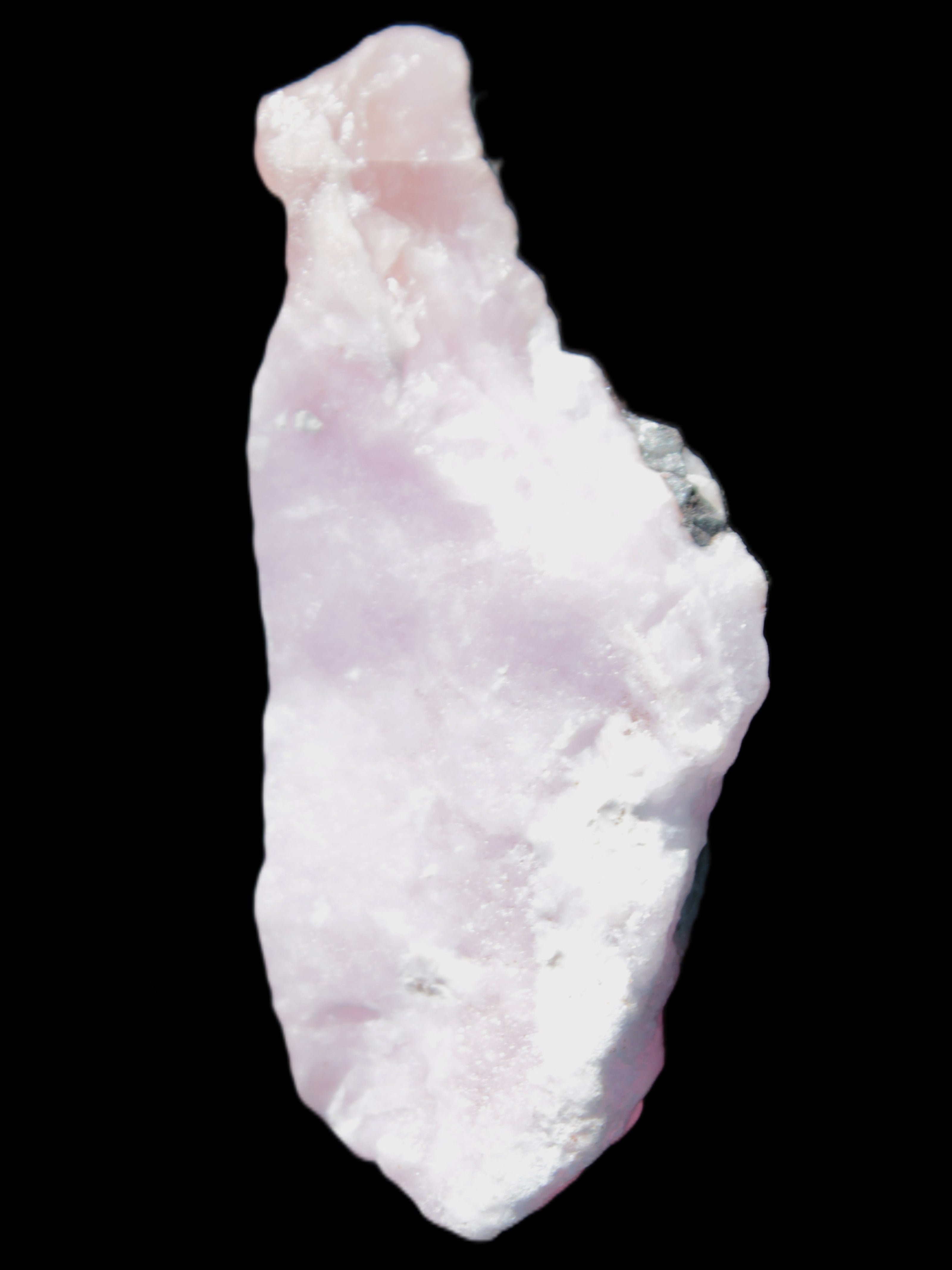 Pink Aragonite specimen 75*15*33mm 52.6g in sunlight - Rocks and Things Store