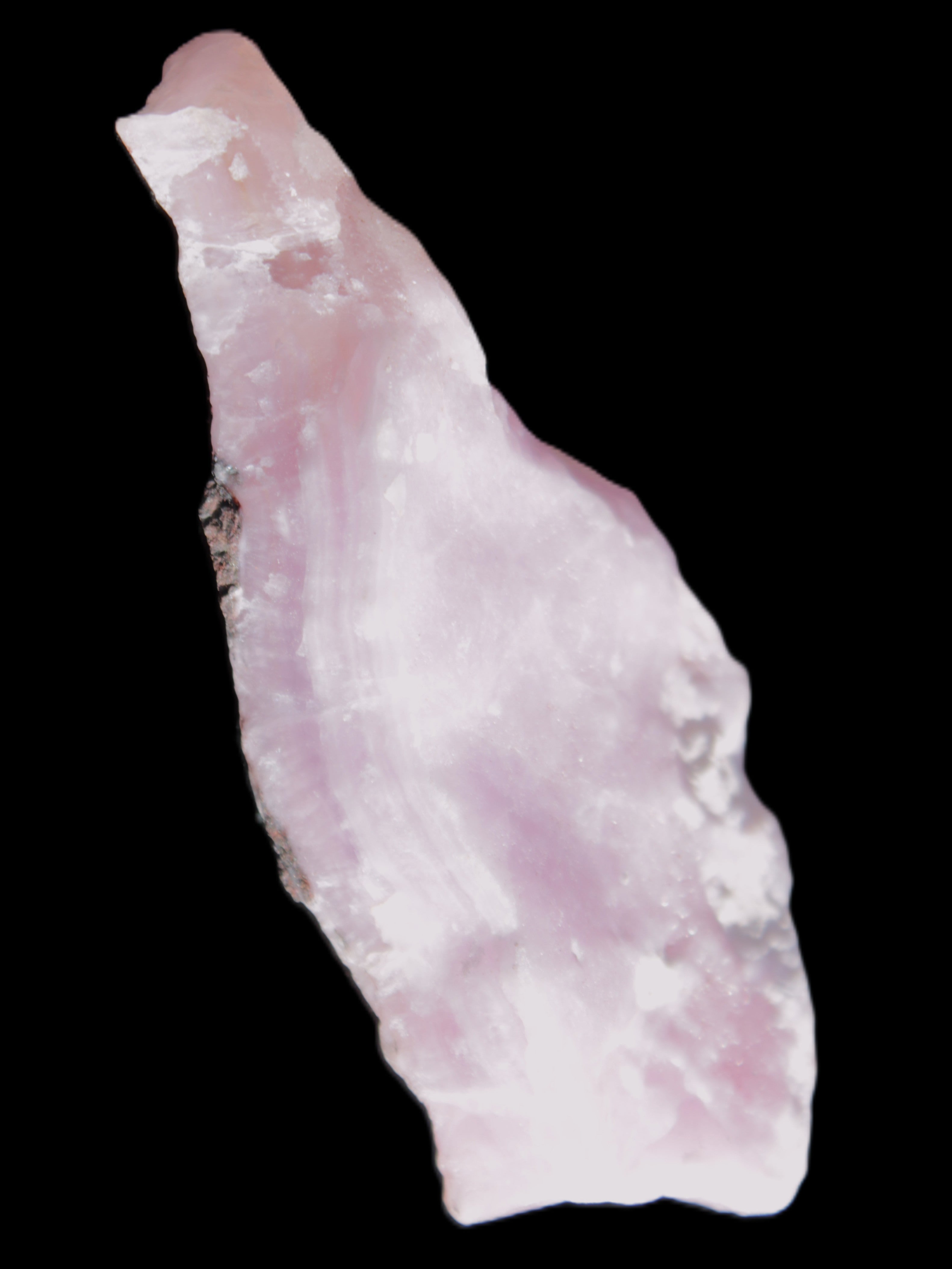 Pink Aragonite specimen 75*15*33mm 52.6g in sunlight - Rocks and Things Store