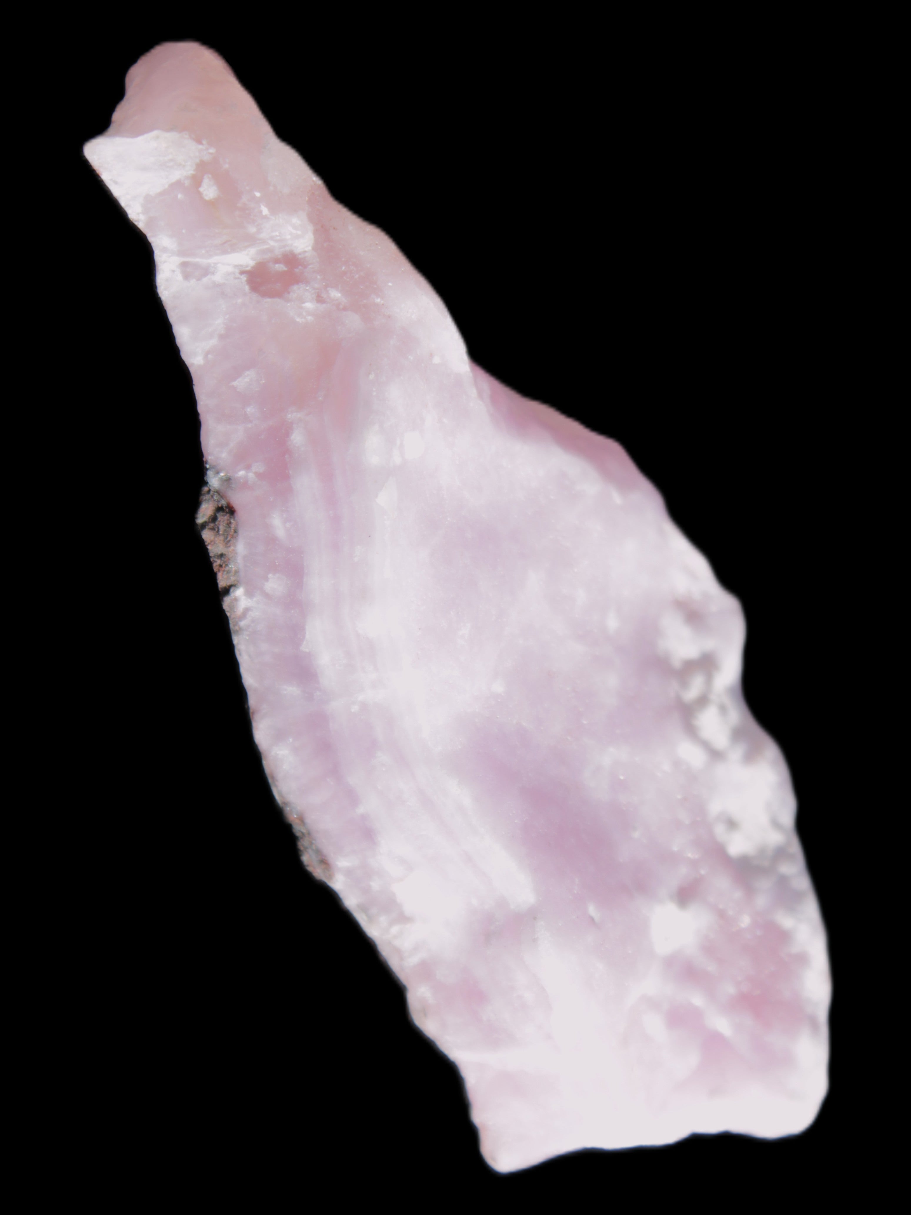 Pink Aragonite specimen 75*15*33mm 52.6g in sunlight - Rocks and Things Store