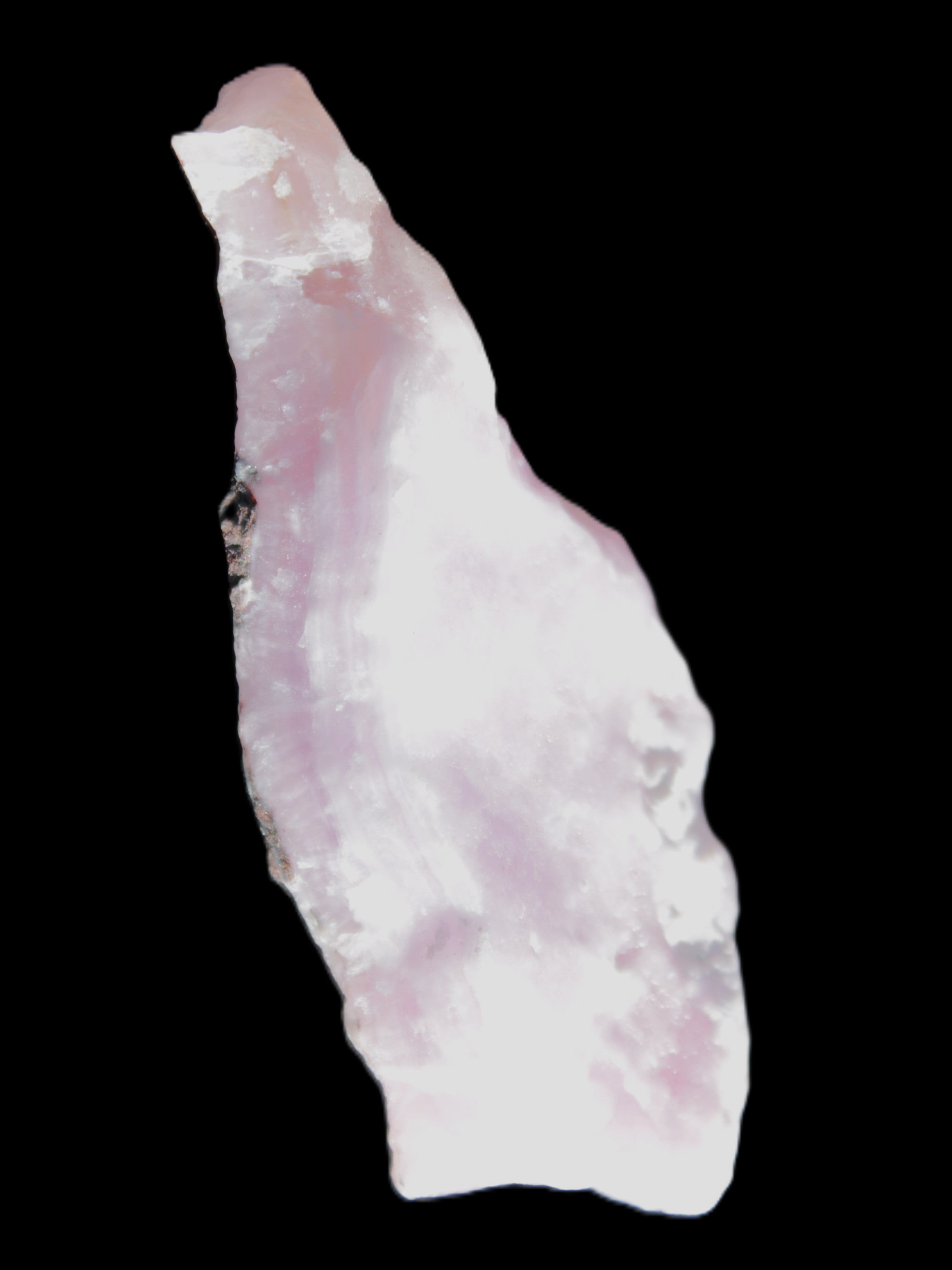 Pink Aragonite specimen 75*15*33mm 52.6g in sunlight - Rocks and Things Store