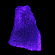 Pink Aragonite specimen on Ironstone matrix  in UV light - 43*24*35mm 40g