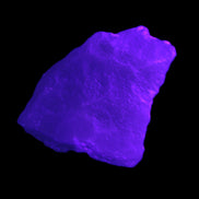 Pink Aragonite specimen on Ironstone matrix  in UV light - 43*24*35mm 40g