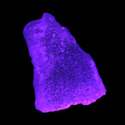 Pink Aragonite specimen on Ironstone matrix  in UV light - 43*24*35mm 40g