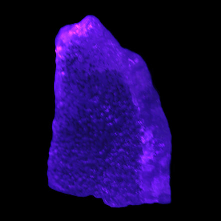 Pink Aragonite specimen on Ironstone matrix  in UV light - 43*24*35mm 40g
