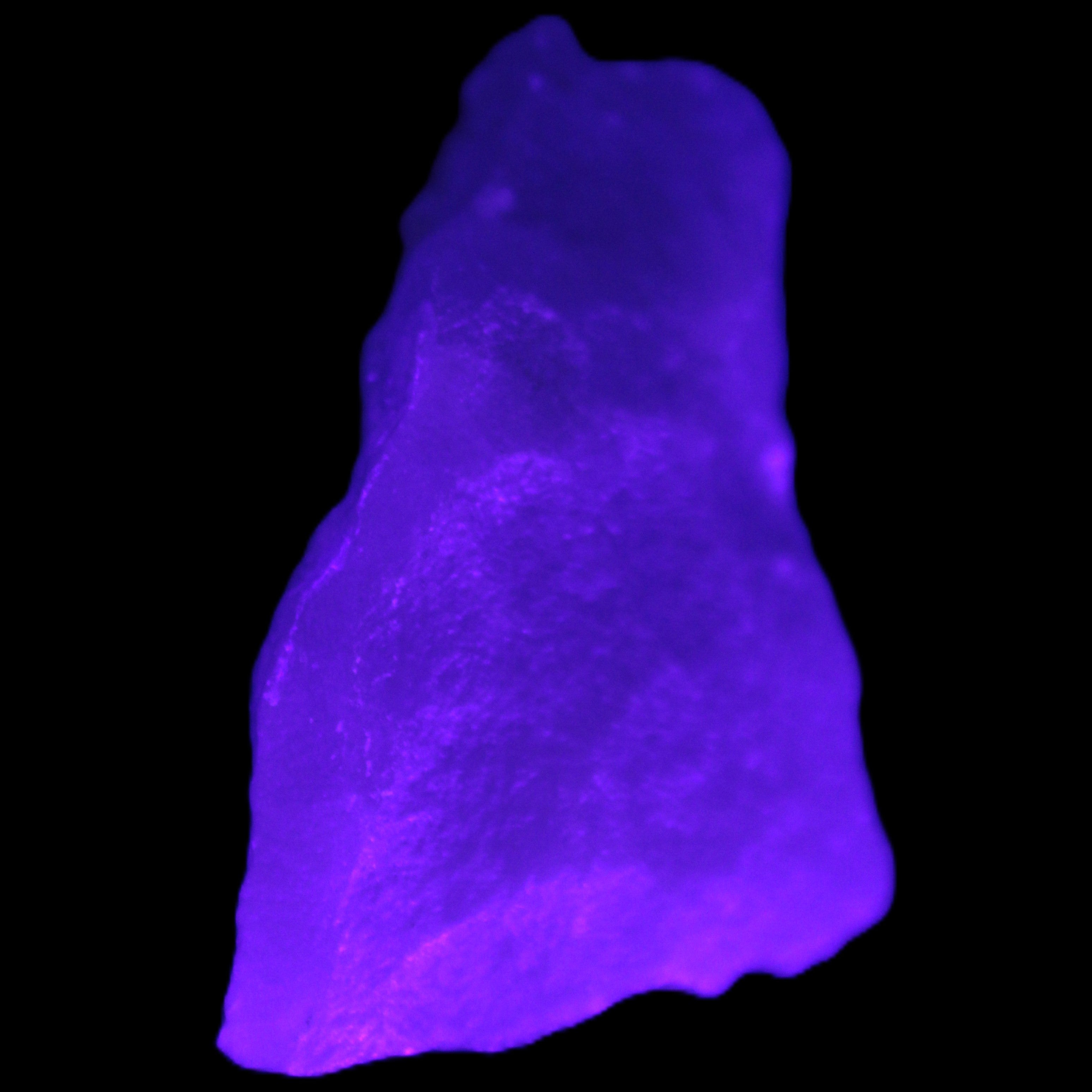 Pink Aragonite specimen on Ironstone matrix  in UV light - 43*24*35mm 40g