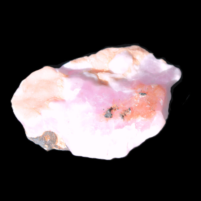 Pink Aragonite specimen from Pakistan 44*13*30mm 21.1g in bright sunlight - Rocks and Things Store