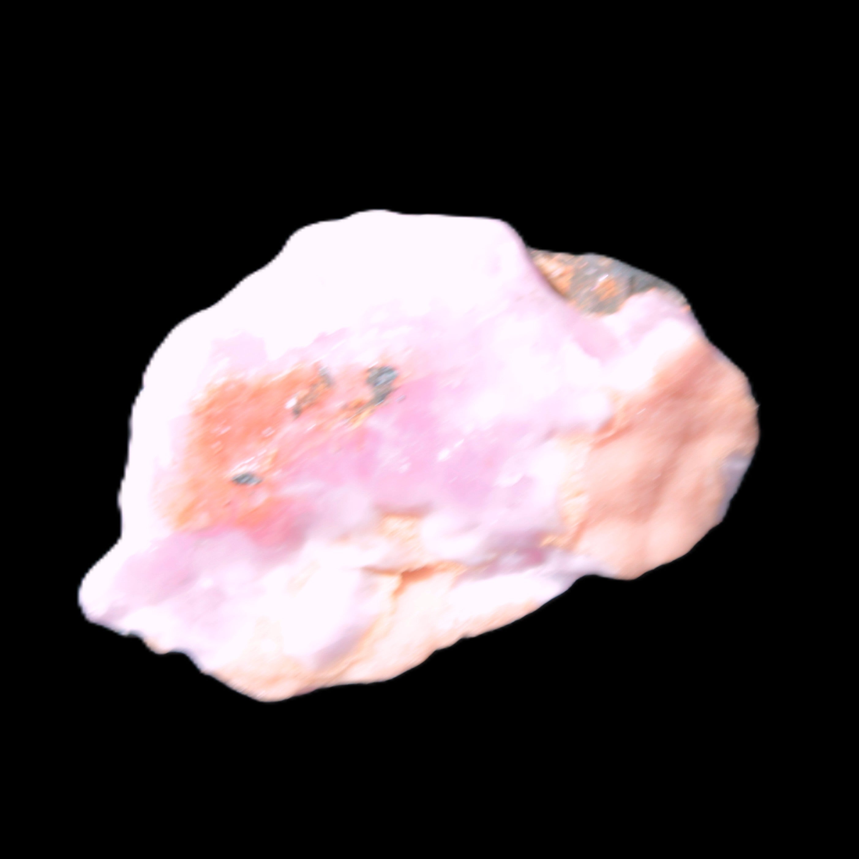 Pink Aragonite specimen from Pakistan 44*13*30mm 21.1g in bright sunlight - Rocks and Things Store