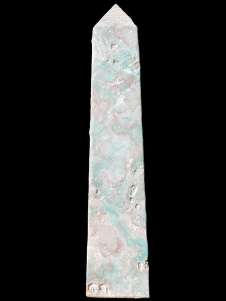 Caribbean Calcite obelisk 83*59*375mm 3089g Rocks and Things Store