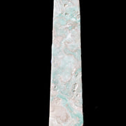 Caribbean Calcite obelisk 83*59*375mm 3089g Rocks and Things Store