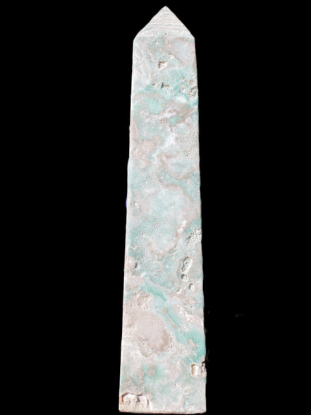 Caribbean Calcite obelisk 83*59*375mm 3089g Rocks and Things Store