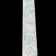 Caribbean Calcite obelisk 83*59*375mm 3089g Rocks and Things Store