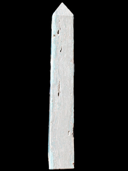 Caribbean Calcite obelisk 83*59*375mm 3089g Rocks and Things Store