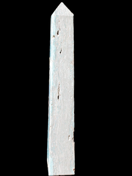 Caribbean Calcite obelisk 83*59*375mm 3089g Rocks and Things Store