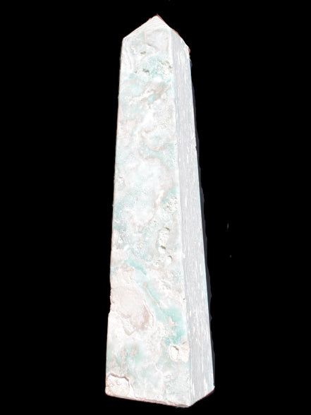 Caribbean Calcite obelisk 83*59*375mm 3089g Rocks and Things Store