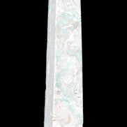 Caribbean Calcite obelisk 83*59*375mm 3089g Rocks and Things Store