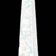 Caribbean Calcite obelisk 83*59*375mm 3089g Rocks and Things Store