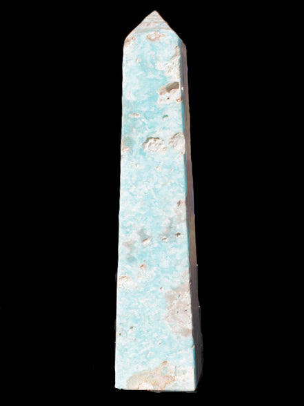 Caribbean Calcite obelisk 83*59*375mm 3089g Rocks and Things Store