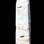 Caribbean Calcite Blue Aragonite obelisk 44*31*112mm 270g Rocks and Things Store