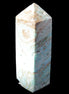 Caribbean Calcite Blue Aragonite obelisk 33*33*107mm 263g Rocks and Things Store