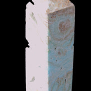 Caribbean Calcite Blue Aragonite obelisk 33*33*107mm 263g Rocks and Things Store