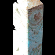 Caribbean Calcite Blue Aragonite obelisk 33*33*107mm 263g Rocks and Things Store