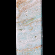 Caribbean Calcite Blue Aragonite obelisk 33*33*107mm 263g Rocks and Things Store