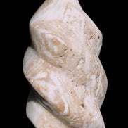 Caribbean Calcite flame 58*115mm 538g Rocks and Things Store