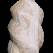 Caribbean Calcite flame 58*115mm 538g Rocks and Things Store