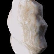 Caribbean Calcite flame 58*115mm 538g Rocks and Things Store