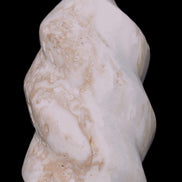Caribbean Calcite flame 58*115mm 538g Rocks and Things Store