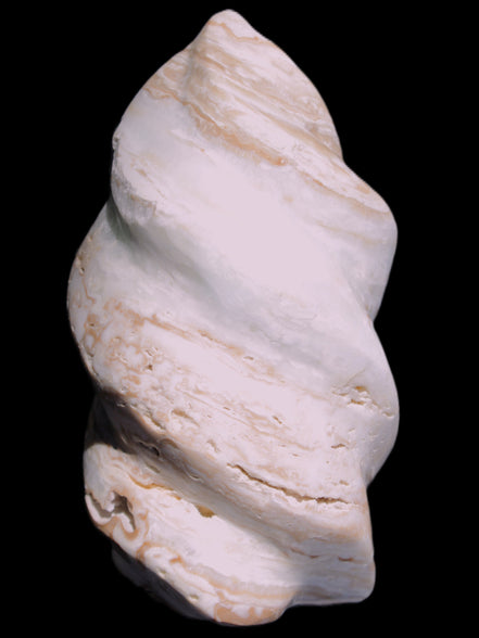 Caribbean Calcite flame 55*108mm 404.7g Rocks and Things Store